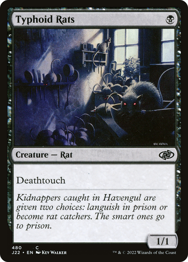 {C} Typhoid Rats [Jumpstart 2022][J22 480]