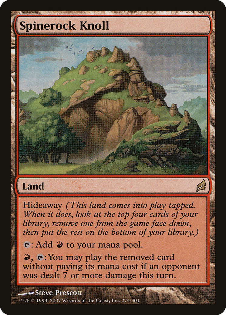 {R} Spinerock Knoll [Lorwyn][LRW 274] - Misty Mountain Games