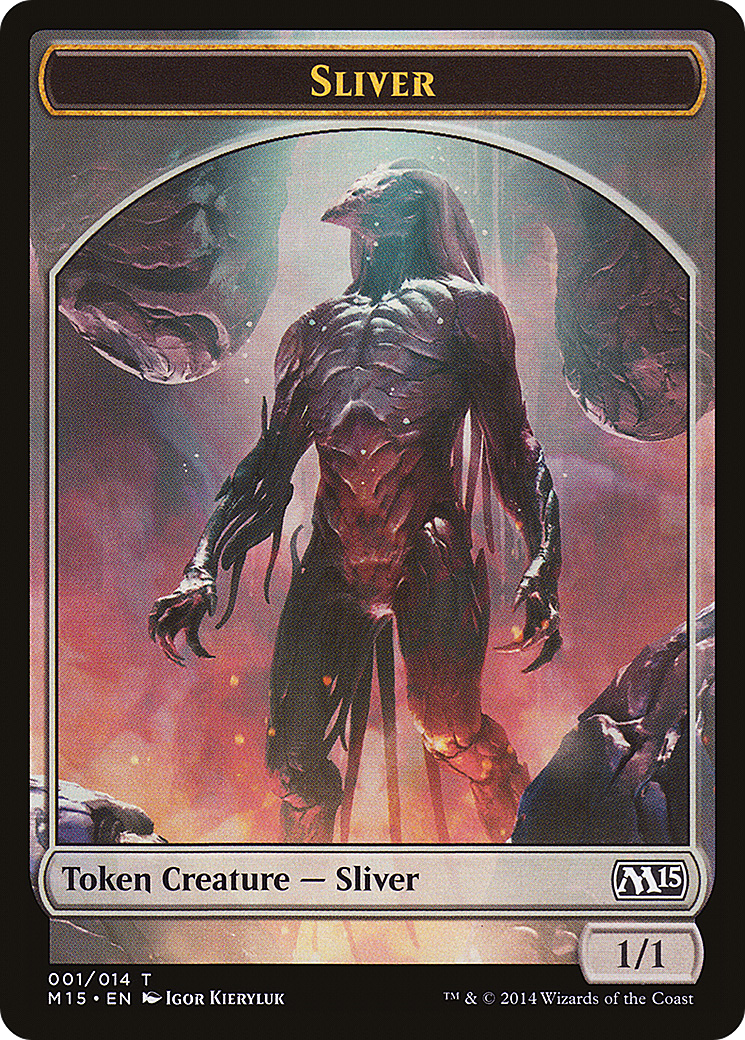 {T} Sliver Token [Magic 2015 Tokens][TM15 001]