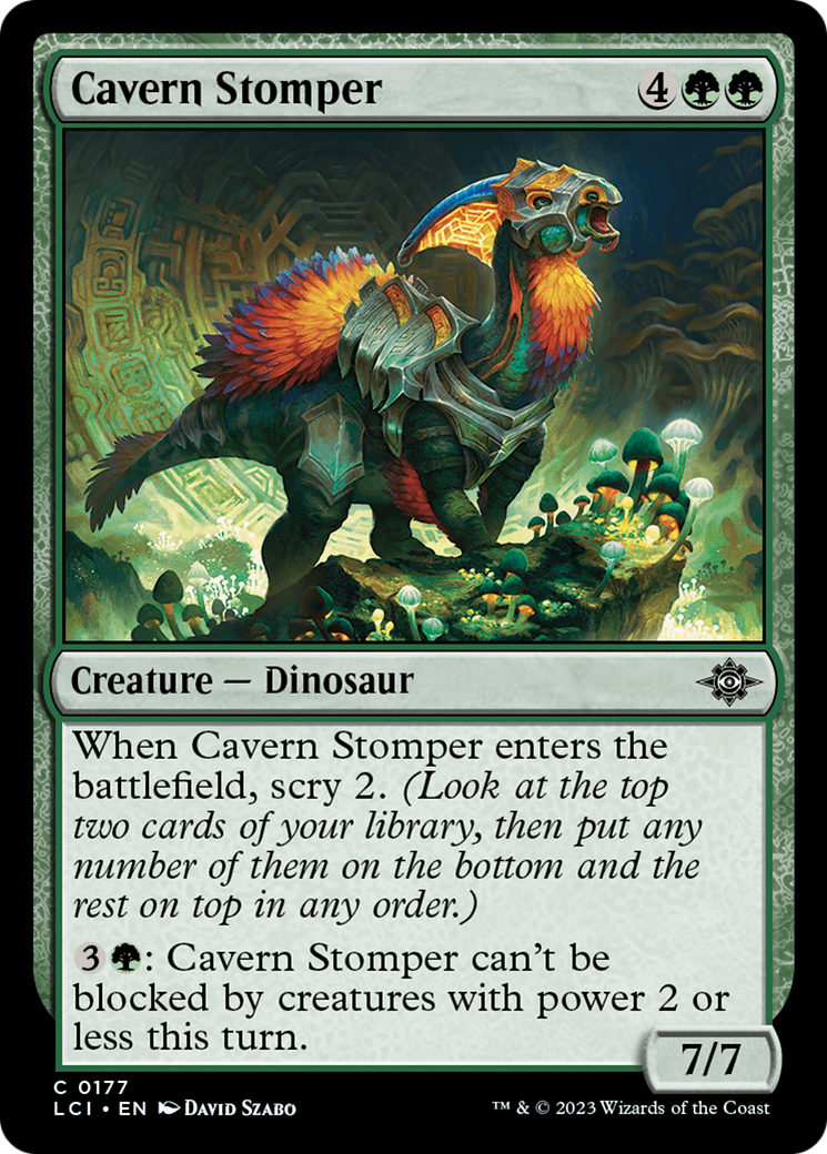 {@C} Cavern Stomper [The Lost Caverns of Ixalan][LCI 177]