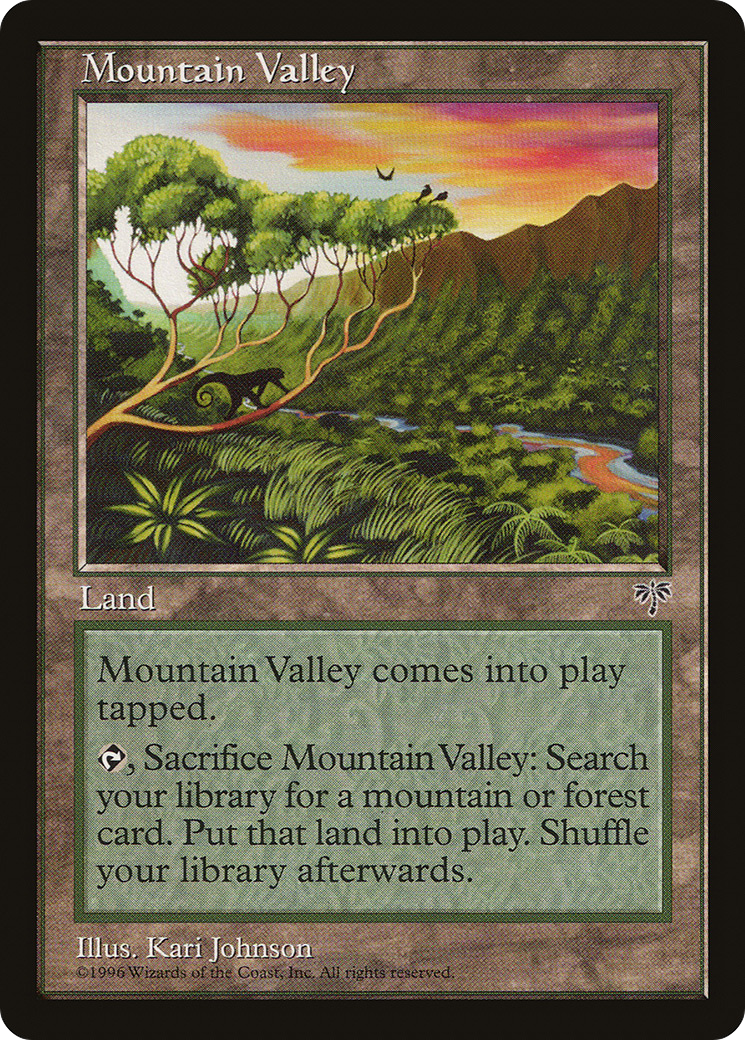 {C} Mountain Valley [Mirage][MIR 328]