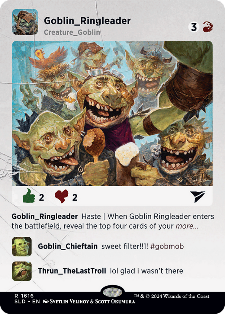 {R} Goblin Ringleader [Secret Lair Drop Series][SLD 1616]