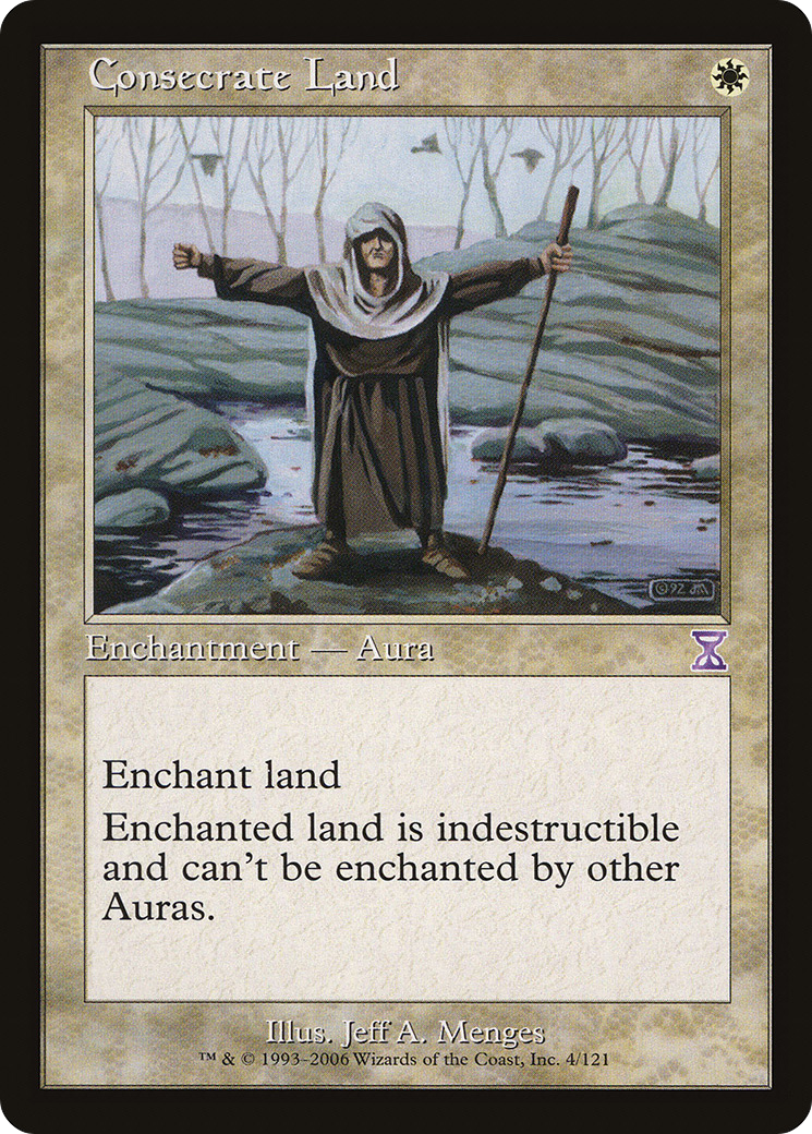 {R} Consecrate Land [Time Spiral Timeshifted][TSB 004]