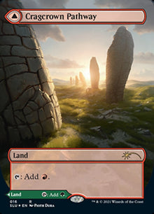 {R} Cragcrown Pathway // Timbercrown Pathway [Secret Lair: Ultimate Edition 2][SLU 016]