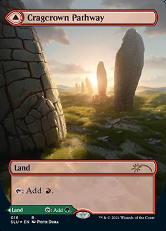 {R} Cragcrown Pathway // Timbercrown Pathway [Secret Lair: Ultimate Edition 2][SLU 016]