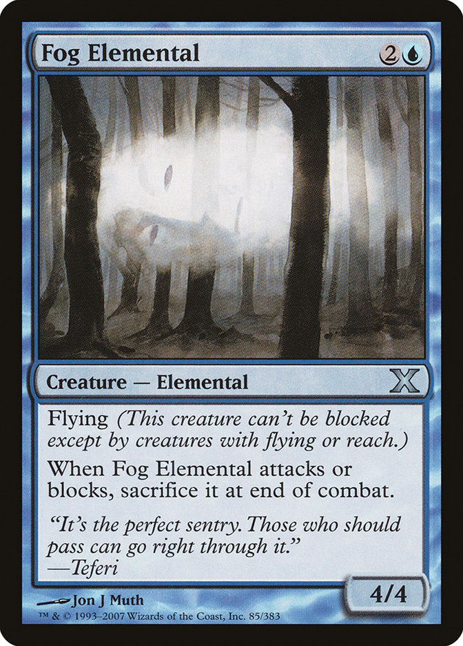 {C} Fog Elemental [Tenth Edition][10E 085]