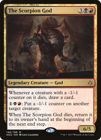 {R} The Scorpion God [Hour of Devastation][HOU 146]