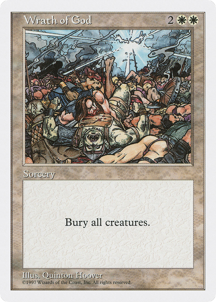 {R} Wrath of God [Fifth Edition][5ED 069] - Misty Mountain Games