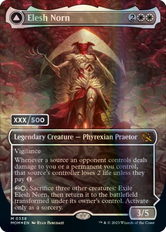 {R} Elesh Norn // The Argent Etchings (Serialized) [March of the Machine][MOM 338]