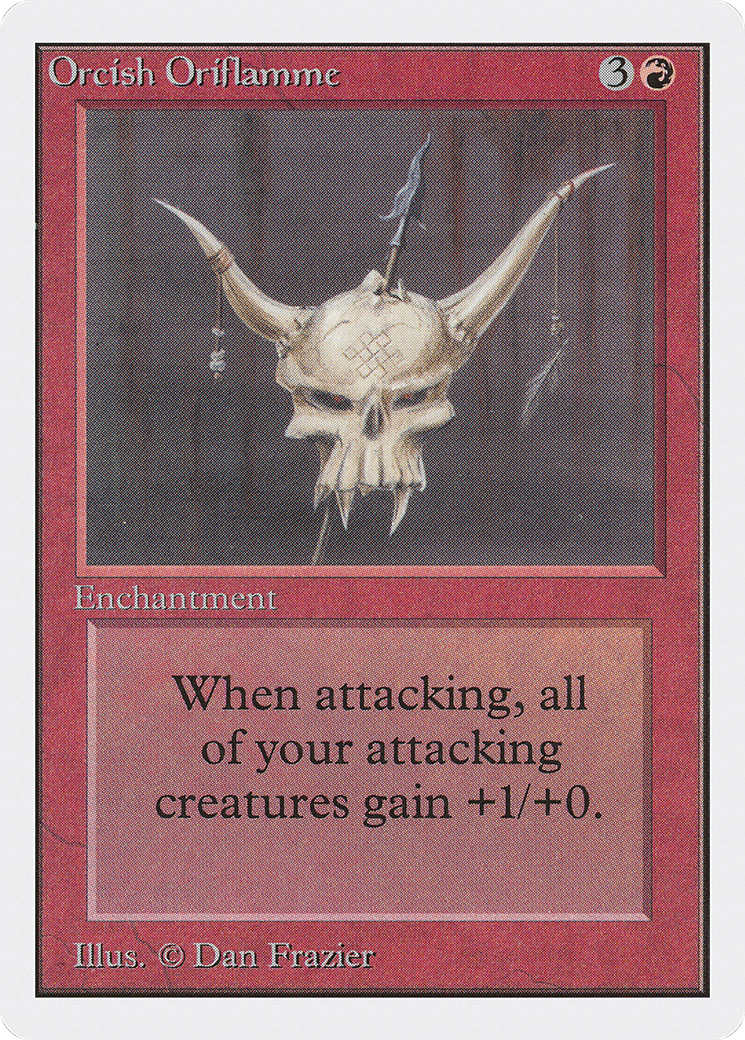 {C} Orcish Oriflamme [Unlimited Edition][2ED 167]