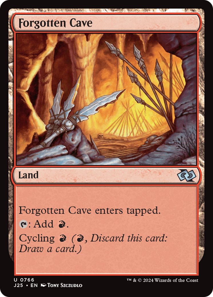 {C} Forgotten Cave [Foundations Jumpstart][J25 766]