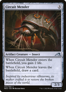 {C} Circuit Mender [Kamigawa: Neon Dynasty][NEO 242]