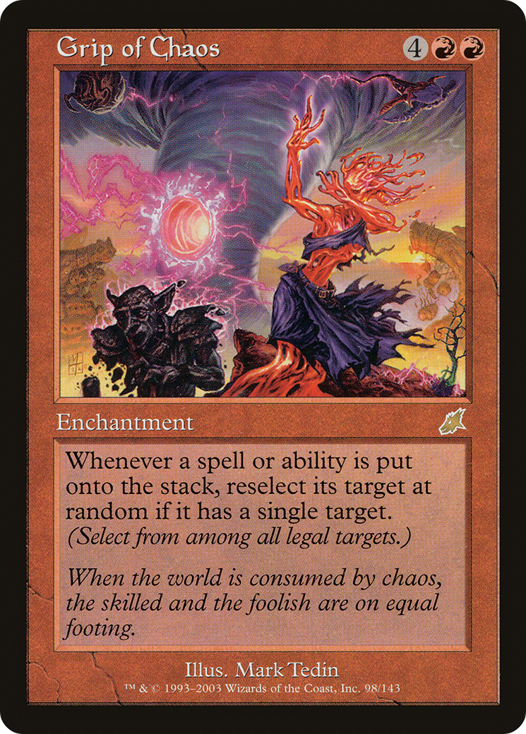 {R} Grip of Chaos [Scourge][SCG 098] - Misty Mountain Games