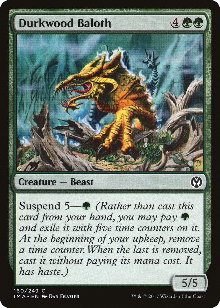 {C} Durkwood Baloth [Iconic Masters][IMA 160]