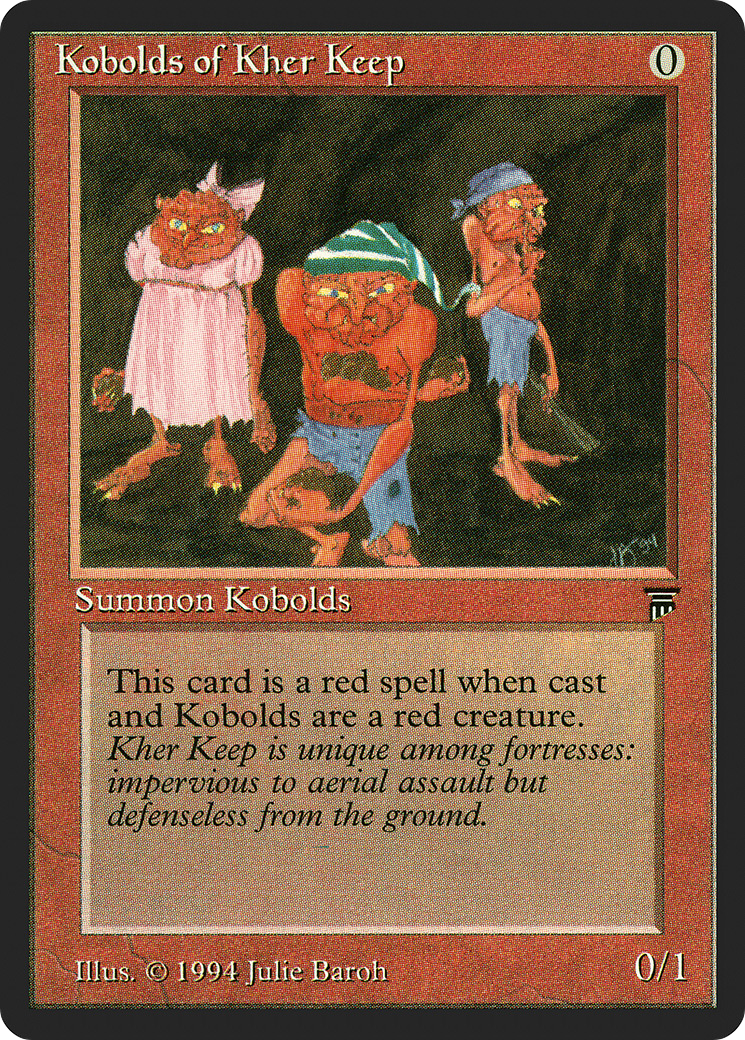 {C} Kobolds of Kher Keep [Legends][LEG 157]