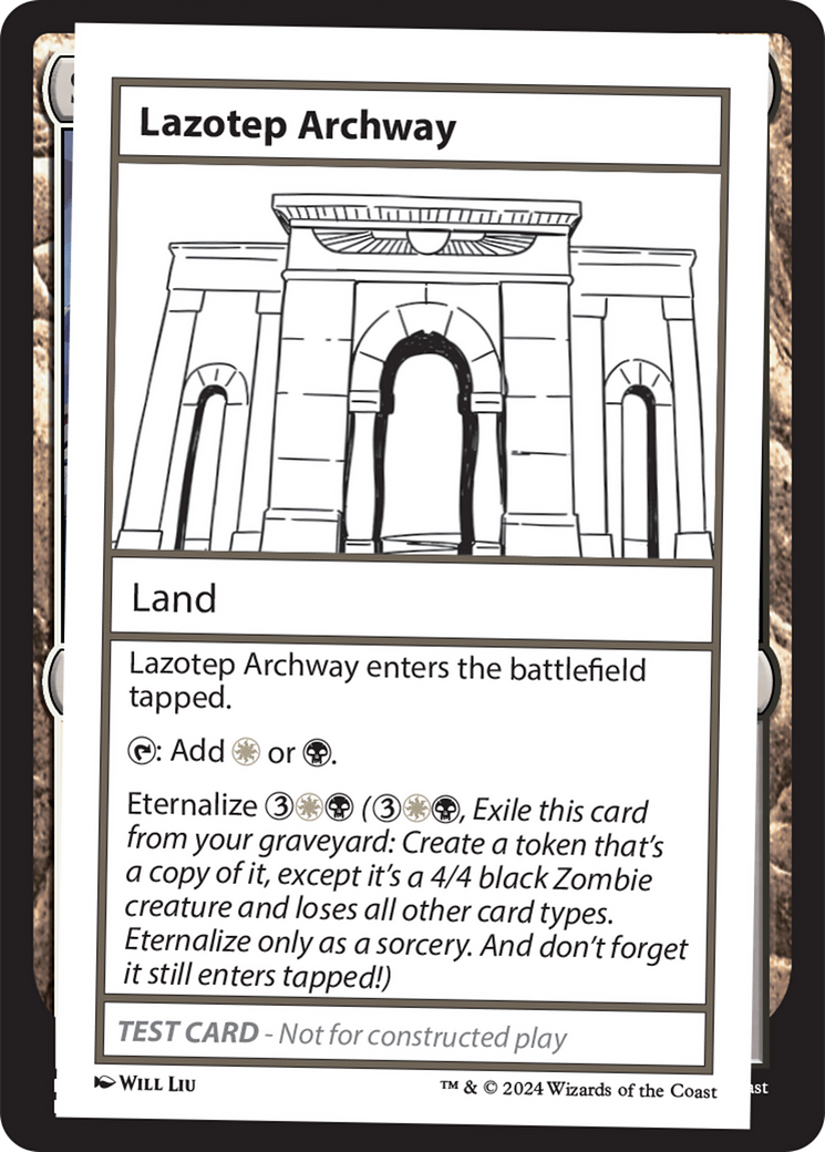 {C} Lazotep Archway [Mystery Booster 2 Playtest Cards][MB2 PLAYTEST]