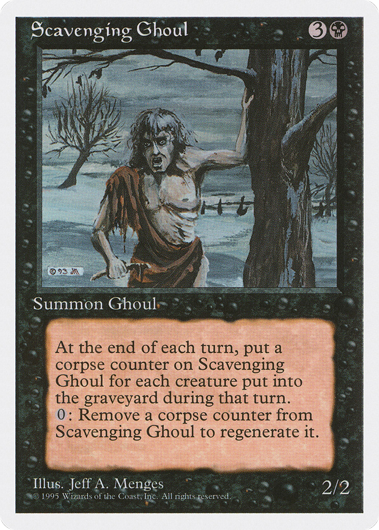 {C} Scavenging Ghoul [Fourth Edition][4ED 159]