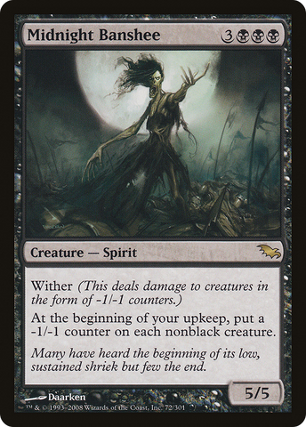 {R} Midnight Banshee [Shadowmoor][SHM 072]