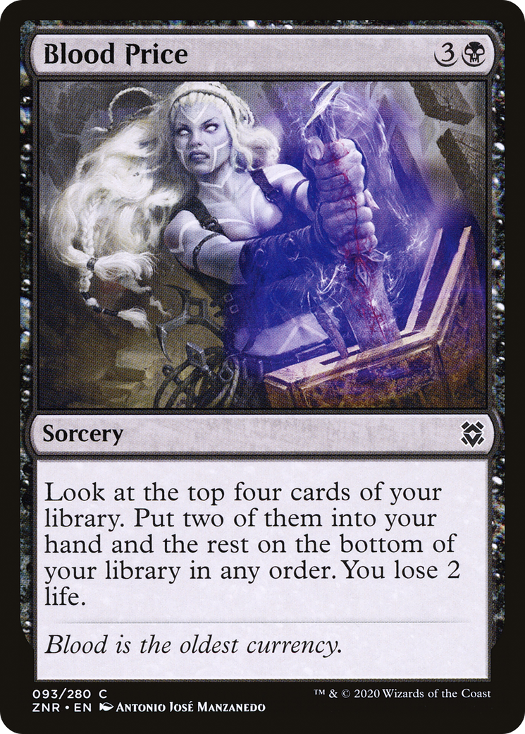 {C} Blood Price [Zendikar Rising][ZNR 093]