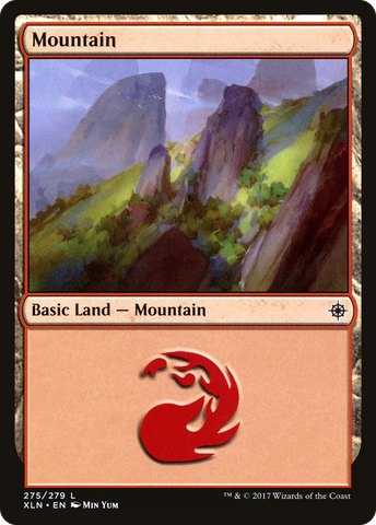 {B}[XLN 275] Mountain (275) [Ixalan]