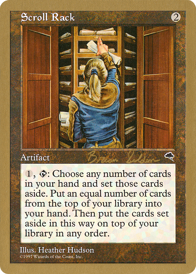 {R} Scroll Rack (Brian Selden) [World Championship Decks 1998][GB WC98 BS308]