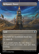 {C} Reliquary Tower (Borderless Alternate Art) [Commander Masters][CMM 663]