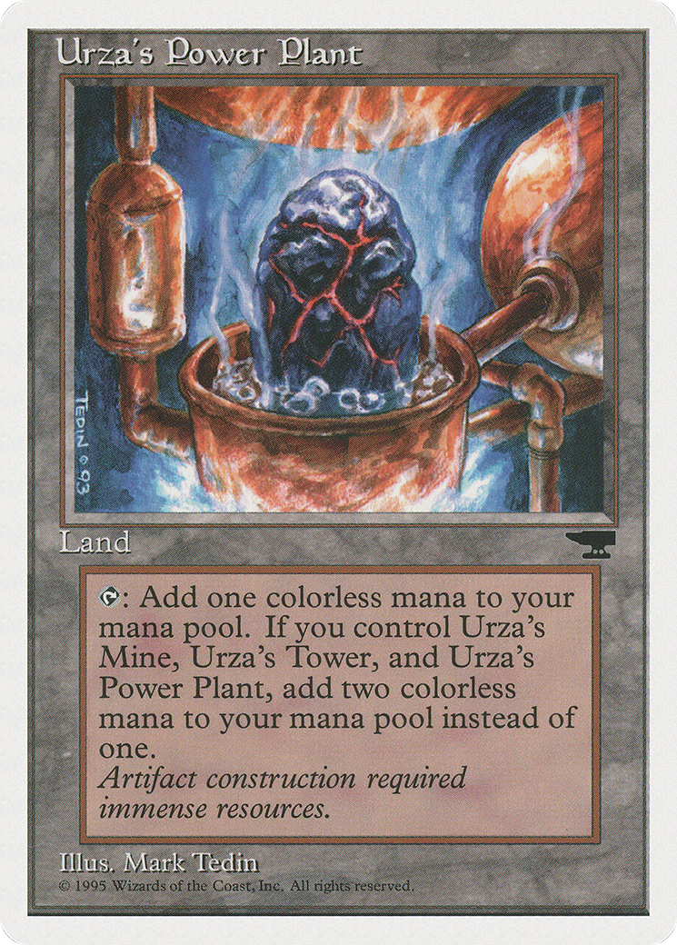 {C} Urza's Power Plant (Boiling Rock) [Chronicles][CHR 115A] - Misty Mountain Games