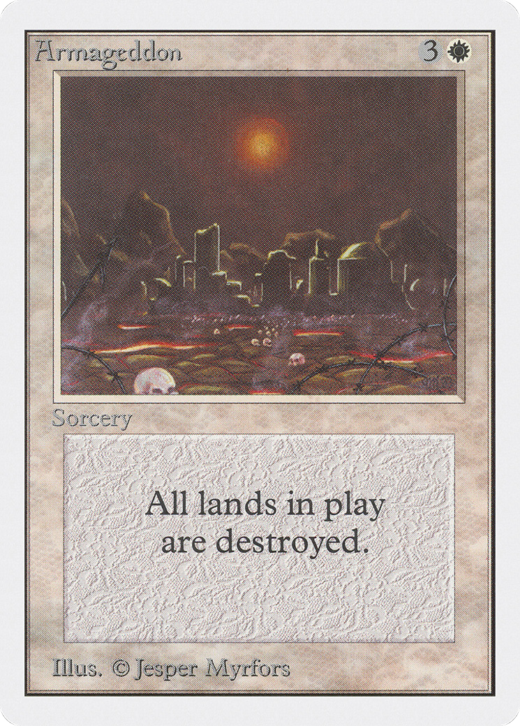 {R} Armageddon [Unlimited Edition][2ED 002]
