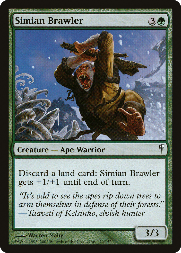{C} Simian Brawler [Coldsnap][CSP 122]