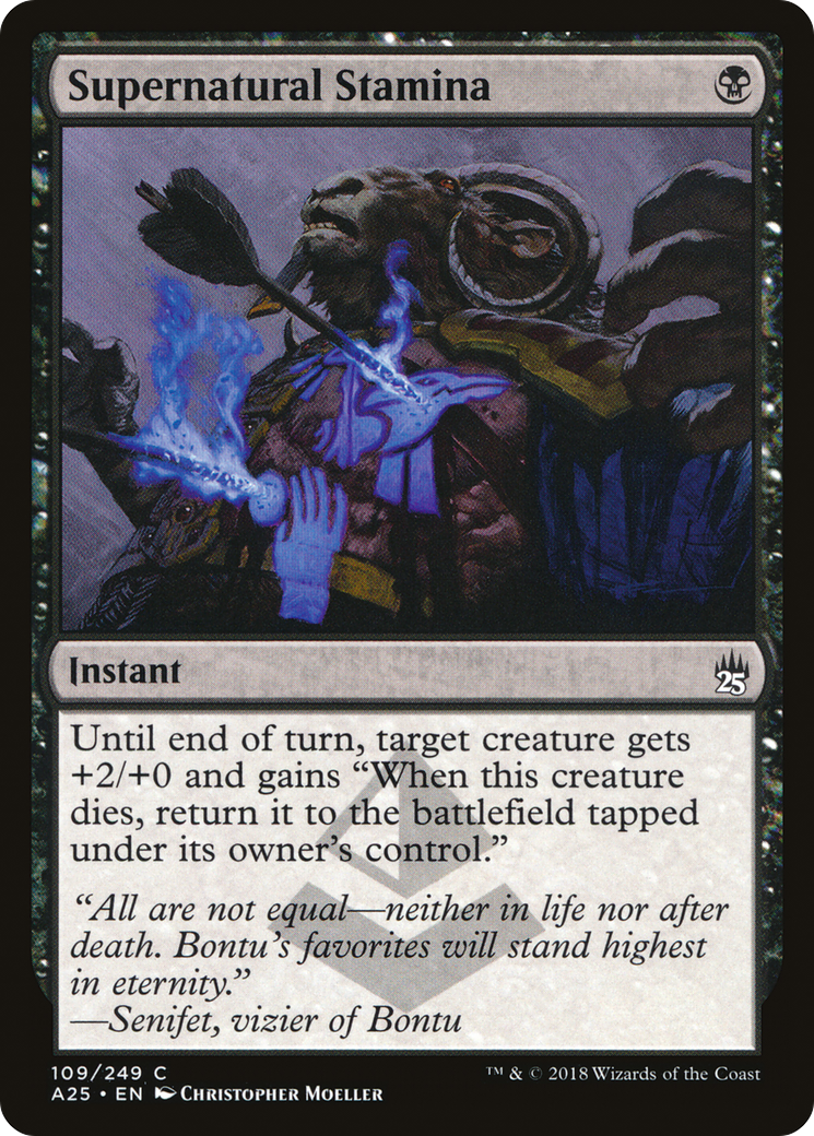 {C} Supernatural Stamina [Masters 25][A25 109]