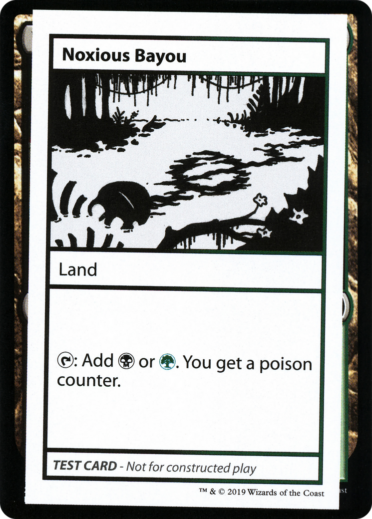 {R} Noxious Bayou (2021 Edition) [Mystery Booster Playtest Cards][CMB1 118]