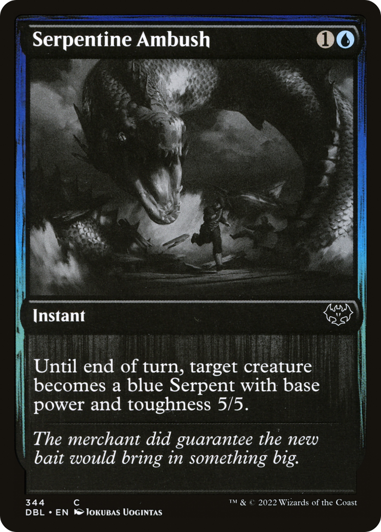 {C} Serpentine Ambush [Innistrad: Double Feature][DBL 344]