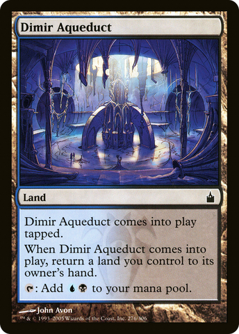 {C} Dimir Aqueduct [Ravnica: City of Guilds][RAV 276]