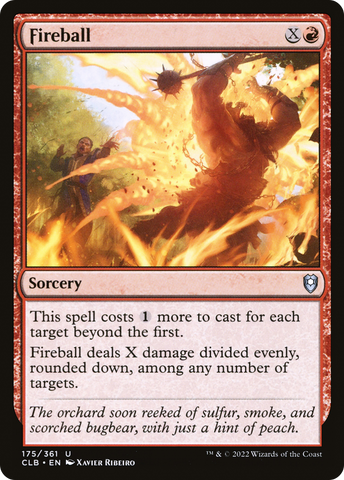 {C} Fireball [Commander Legends: Battle for Baldur's Gate][CLB 175]