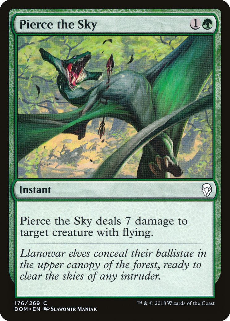 {C} Pierce the Sky [Dominaria][DOM 176]