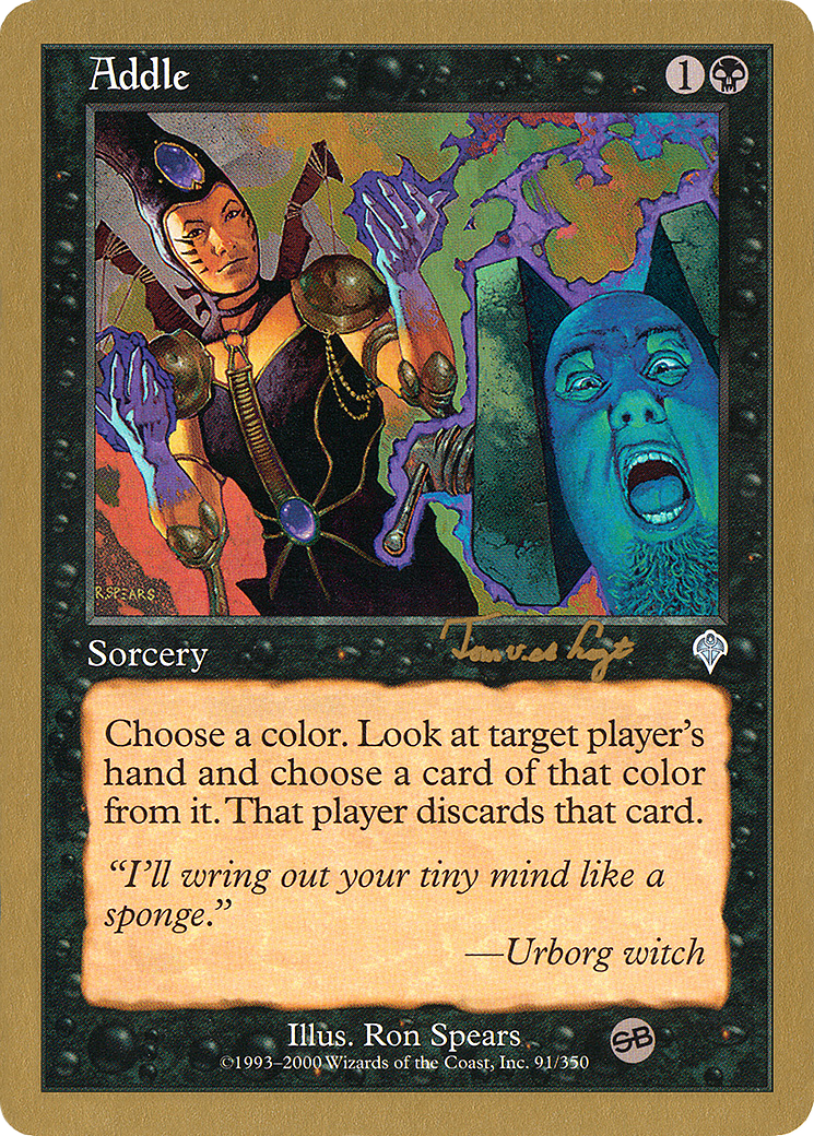 {C} Addle (Tom van de Logt) (SB) [World Championship Decks 2001][GB WC01 TVDL91SB]