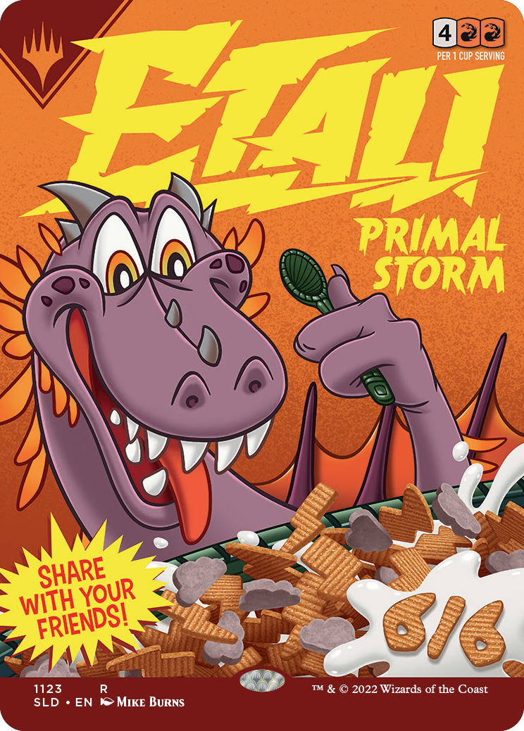 {R} Etali, Primal Storm (Borderless) [Secret Lair Drop Series][SLD 1122]
