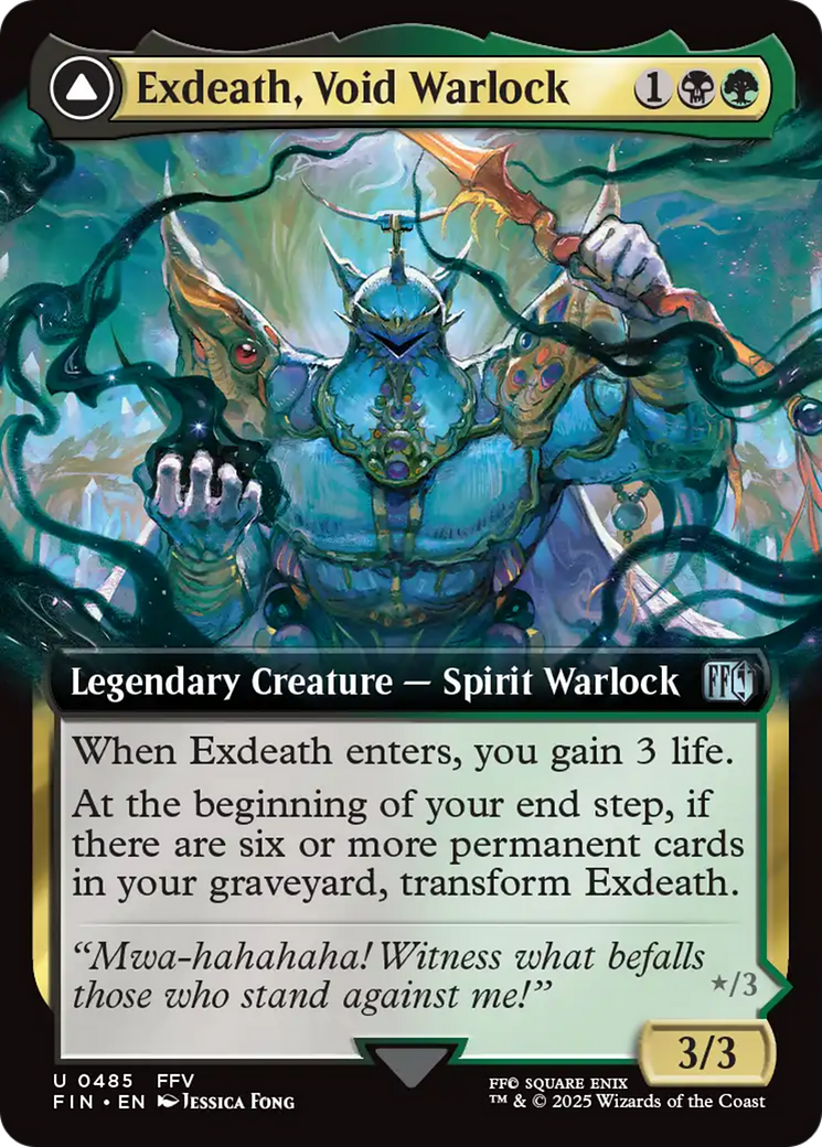 {@C} Exdeath, Void Warlock (Extended Art) [FINAL FANTASY][FIN 485]