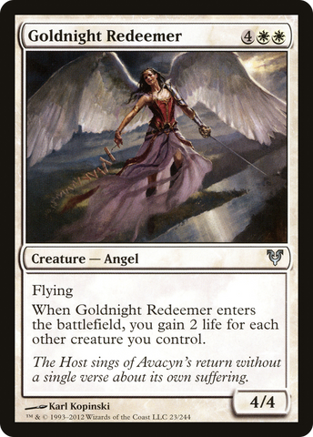 {C} Goldnight Redeemer [Avacyn Restored][AVR 023]
