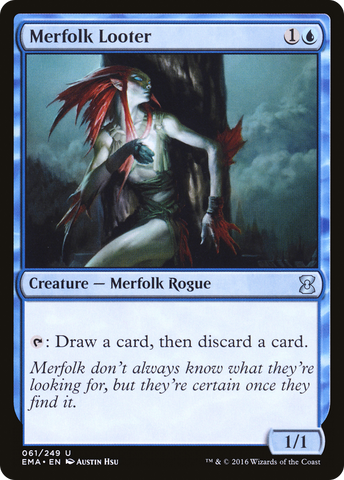 {C} Merfolk Looter [Eternal Masters][EMA 061]