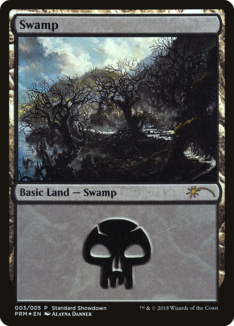 {B}[PA PSS3 003] Swamp (3) [Magic 2019 Standard Showdown]