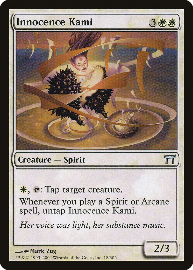 {C} Innocence Kami [Champions of Kamigawa][CHK 018]