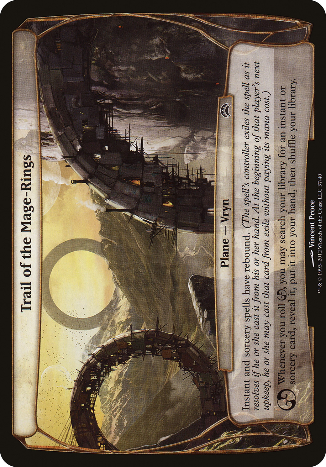 {O} Trail of the Mage-Rings (Planes) [Planechase 2012 Planes][OVR PC2 037]