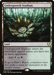 {R} Undergrowth Stadium [Commander Legends][CMR 359]