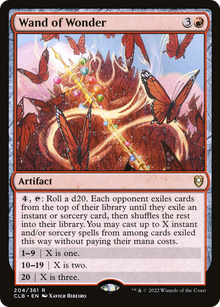 {R} Wand of Wonder [Commander Legends: Battle for Baldur's Gate][CLB 204]
