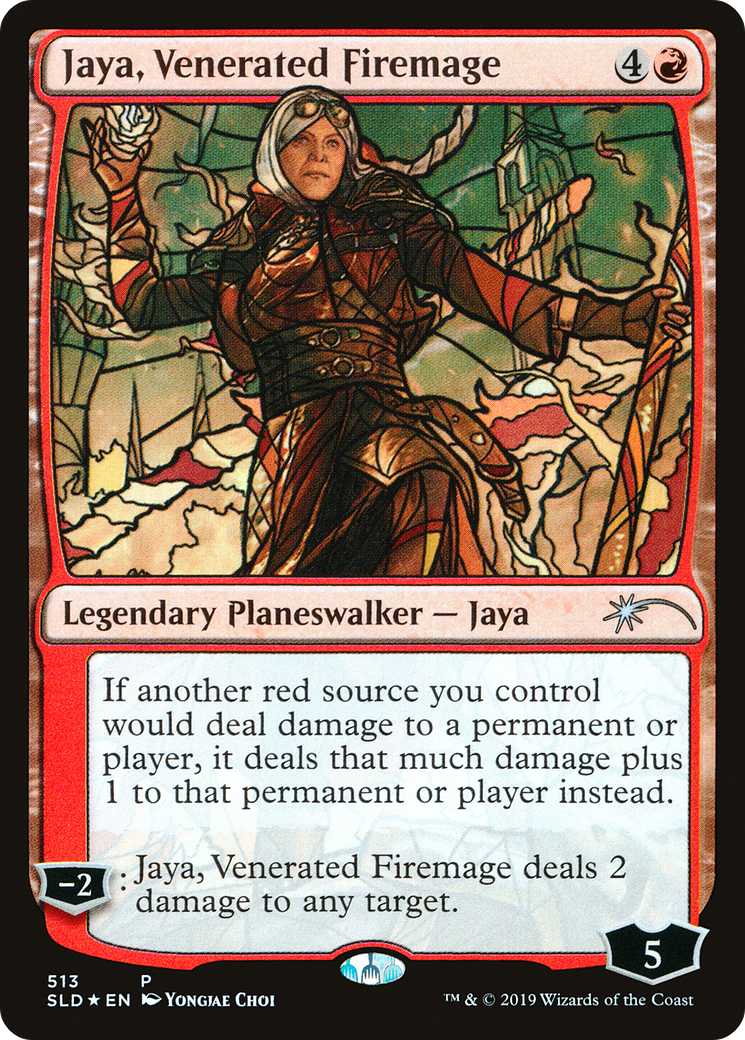{C} Jaya, Venerated Firemage (Secret Lair) [Secret Lair Drop Promos][SLD 513]