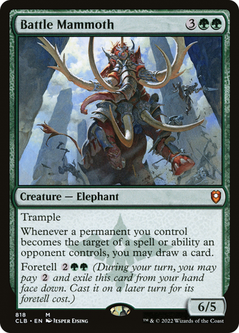 {R} Battle Mammoth [Commander Legends: Battle for Baldur's Gate][CLB 818]