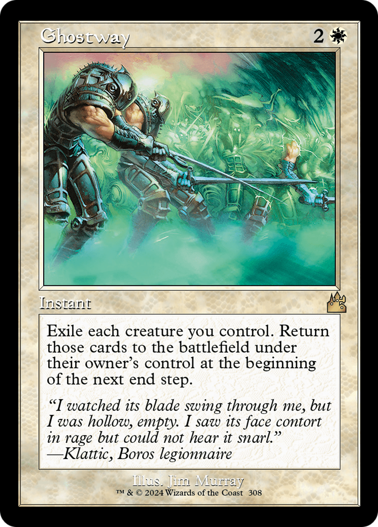 {R} Ghostway (Retro Frame) [Ravnica Remastered][RVR 308]