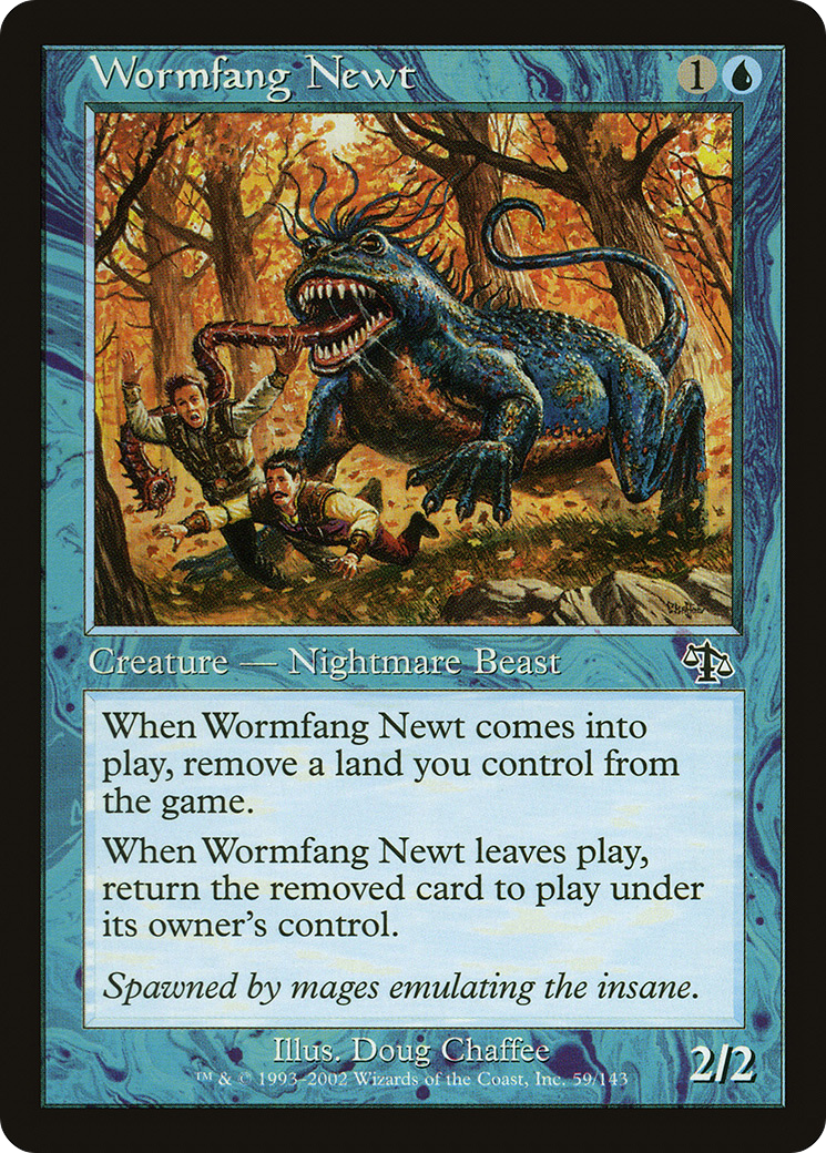 {C} Wormfang Newt [Judgment][JUD 059]