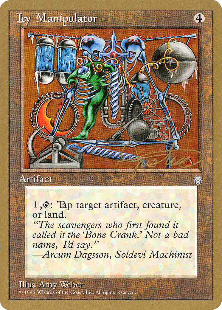 {C} Icy Manipulator (Mark Justice) [Pro Tour Collector Set][GB PTC MJ322]